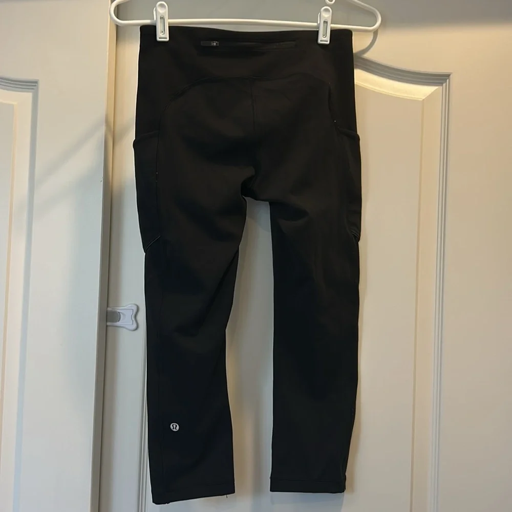 Lululemon Women's Speed Up Crop Leggings Color Black
